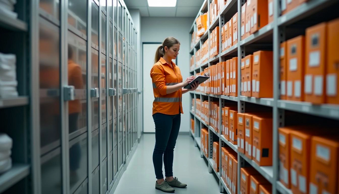 GUARDA E ARMAZENAGEM DE DOCUMENTOS