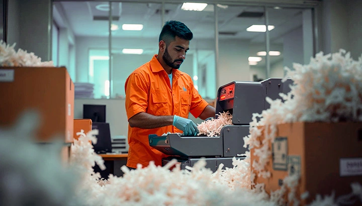 DESCARTE E TRITURAÇÃO DE DOCUMENTOS